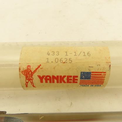 Yankee 433 1-1/16" 1.0625 Chucking Reamer Straight 8 Flute 10-1/2" OAL