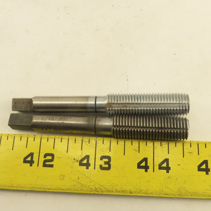 Netco 7/16-20 NF Thread Forming Form Roll Tap Cromclad Lot Of 9