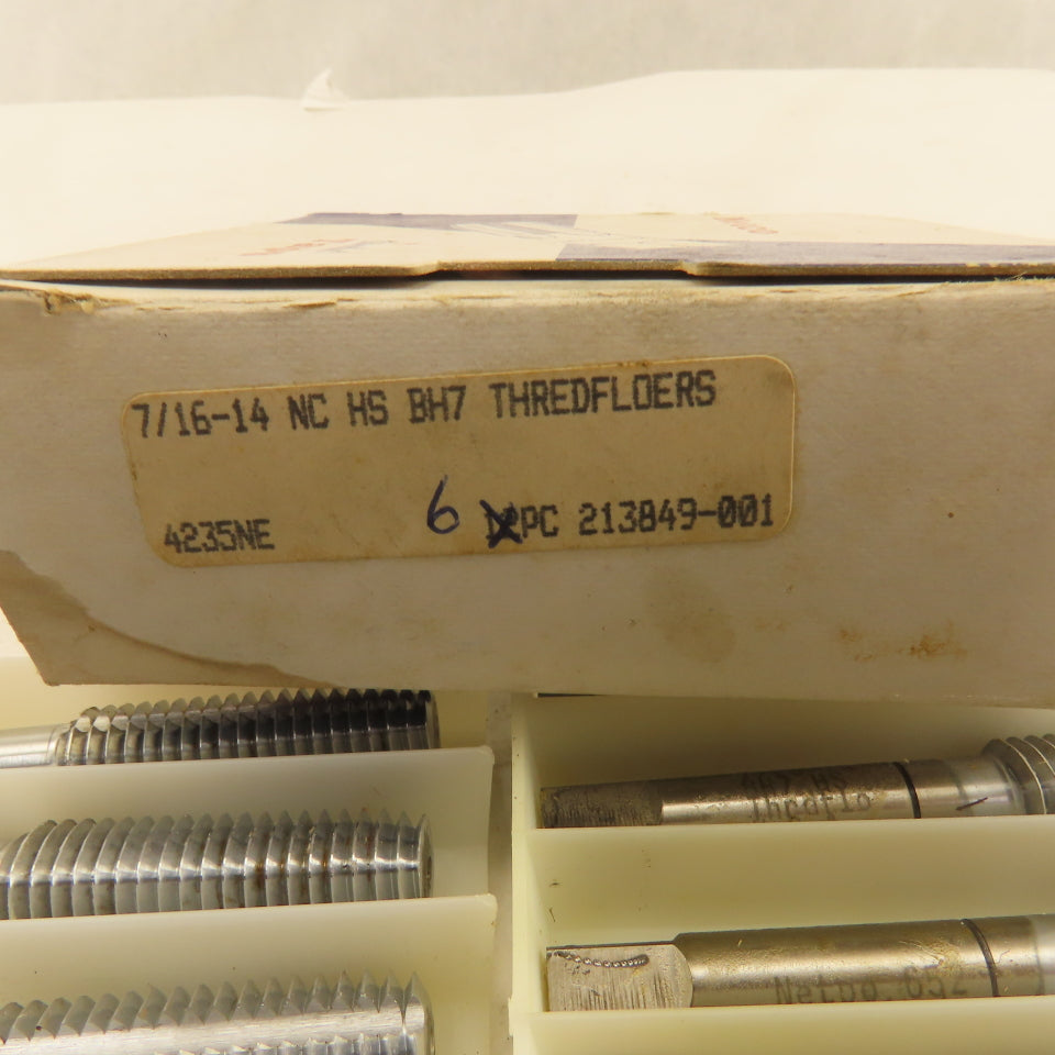 Netco 7/14-14 NC HS BH7 Thread Forming Form Roll Tap Cromclad Lot Of 12