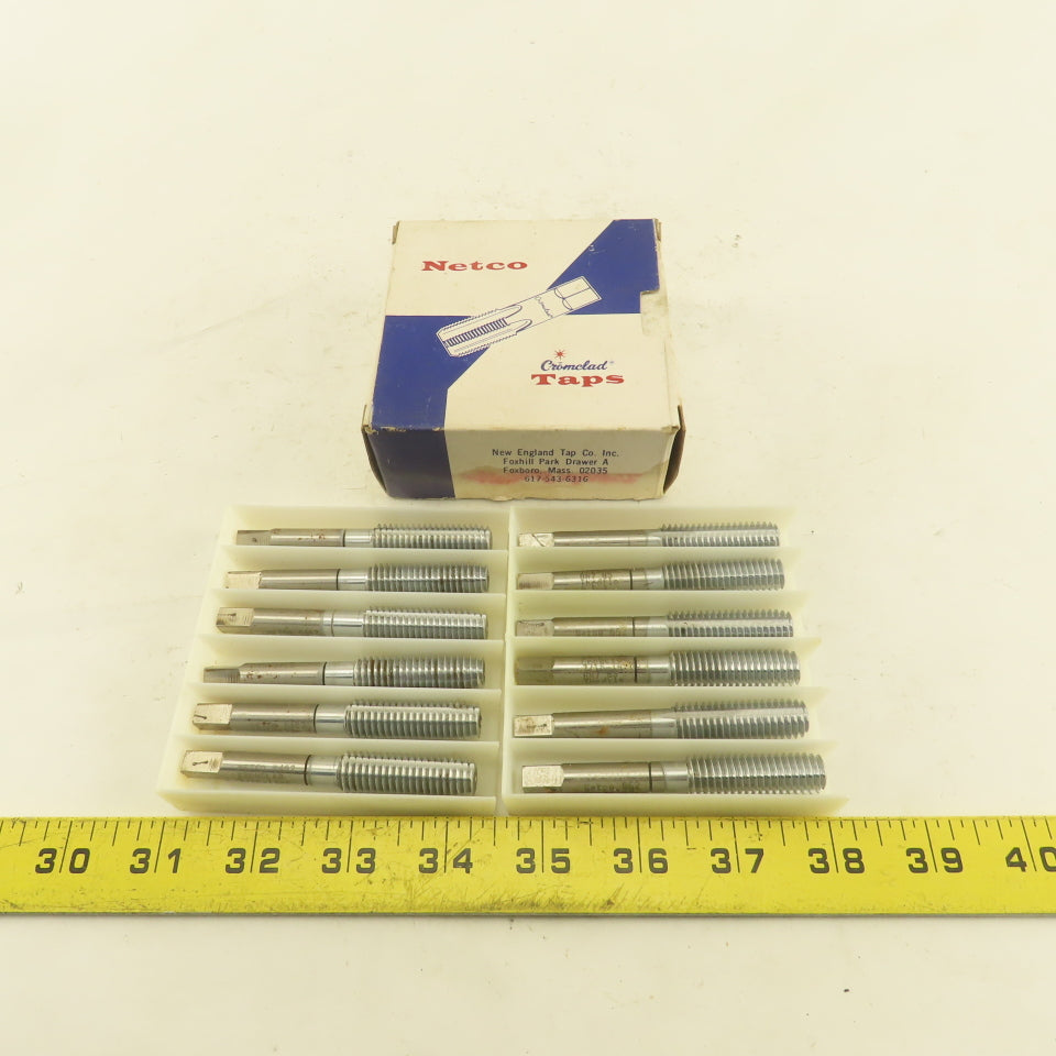 Netco 7/14-14 NC HS BH7 Thread Forming Form Roll Tap Cromclad Lot Of 12