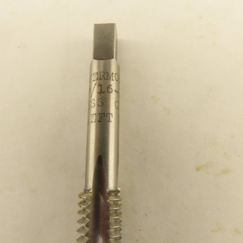 Vermont 7/16-14 NC LEFT Hand Plug Tap GH10 HSS USA Lot Of 3