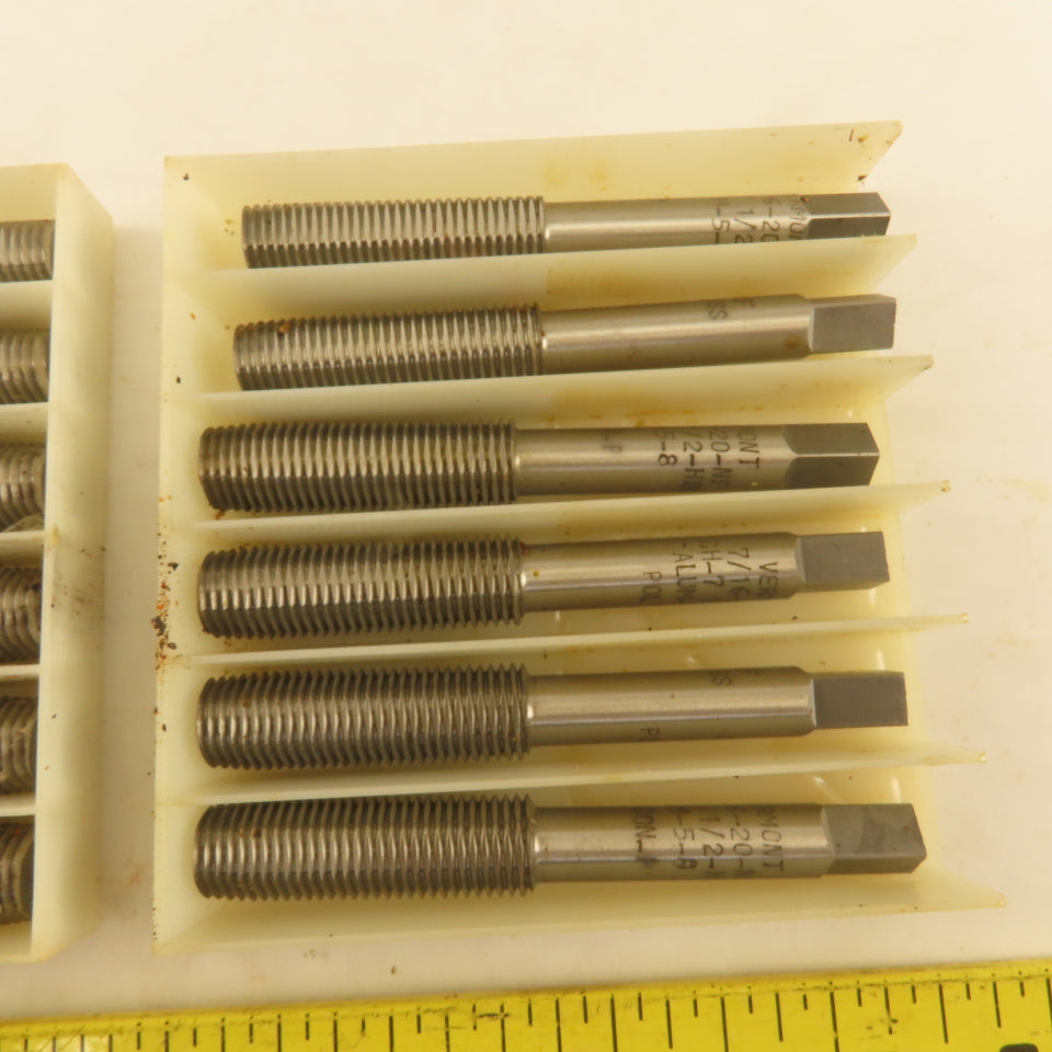 Vermont 7/16"-20 GH7 Polygon Fluteless Form Roll Plug Tap NOS USA Lot Of 12