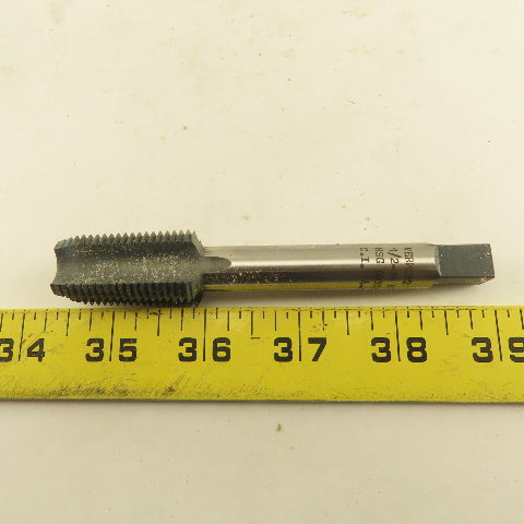 Vermont 1/2"-14 NPTF 4 Flute Pipe Tap Extra Length 4-3/8" OAL Lot Of 5