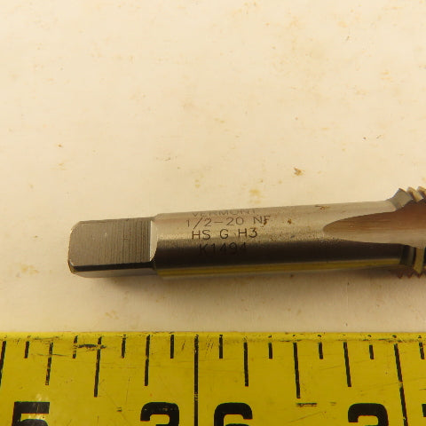 Vermont 1/2"-20 GH-3 4 Flute Plug Tap NOS USA Lot Of 6