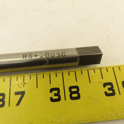TFI 1/2"-20 HS (+.005G) Extra Length TiN Coated Bottoming Tap 4 Flute 8" OAL