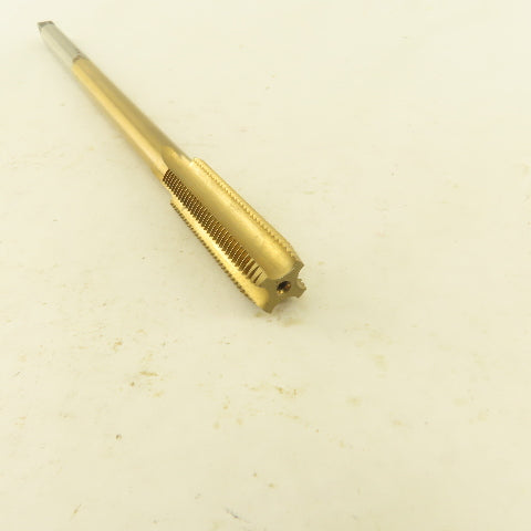 TFI 1/2"-20 HS (+.005G) Extra Length TiN Coated Bottoming Tap 4 Flute 8" OAL