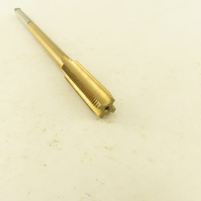 TFI 1/2"-20 HS (+.005G) Extra Length TiN Coated Bottoming Tap 4 Flute 8" OAL
