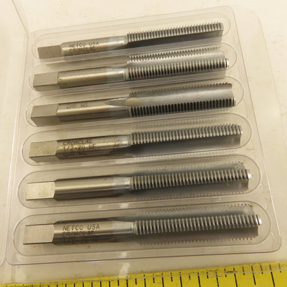 New England 1/2"-20 GH-3 3 Flute Bottom Tap Cromclad Lot Of 6 NOS USA