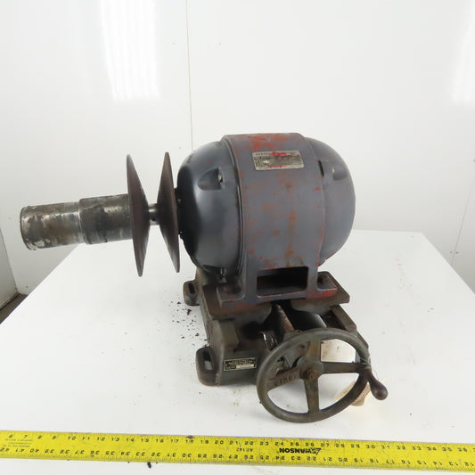 Reeves Pully 88-H223 Vintage 5Hp Variable Speed Drive System 220/440V 3Ph