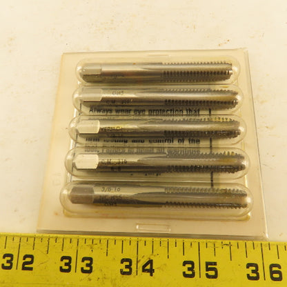 Vermont 3/8"-16 GH-5 Bottoming Tap 4 Flute Lot Of 5