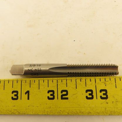 Vermont 3/8"-16 GH-5 Bottoming Tap 4 Flute Lot Of 5