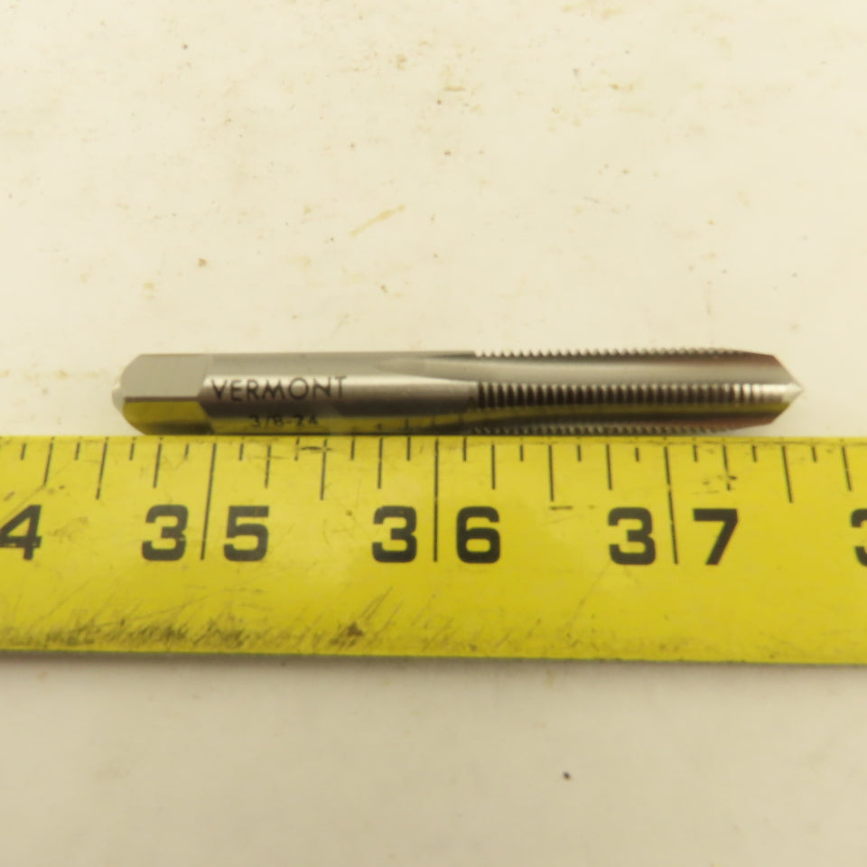 Vermont 3/8"-24 GH13 Plug Tap 4 Flute Lot Of 5