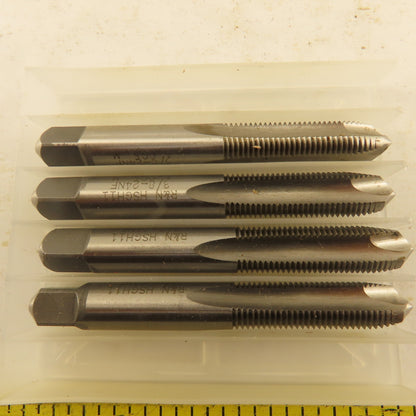 R & N 3/8"-24 (+.005) H-11 O/S Spiral Point Plug Tap 3 Flute Lot Of 4
