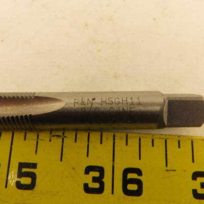 R & N 3/8"-24 (+.005) H-11 O/S Spiral Point Plug Tap 3 Flute Lot Of 4