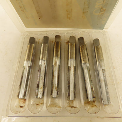 Netco 3/8"-24 NF HS GH4 Bottom Tap Cromclad 4 Flute Lot Of 6