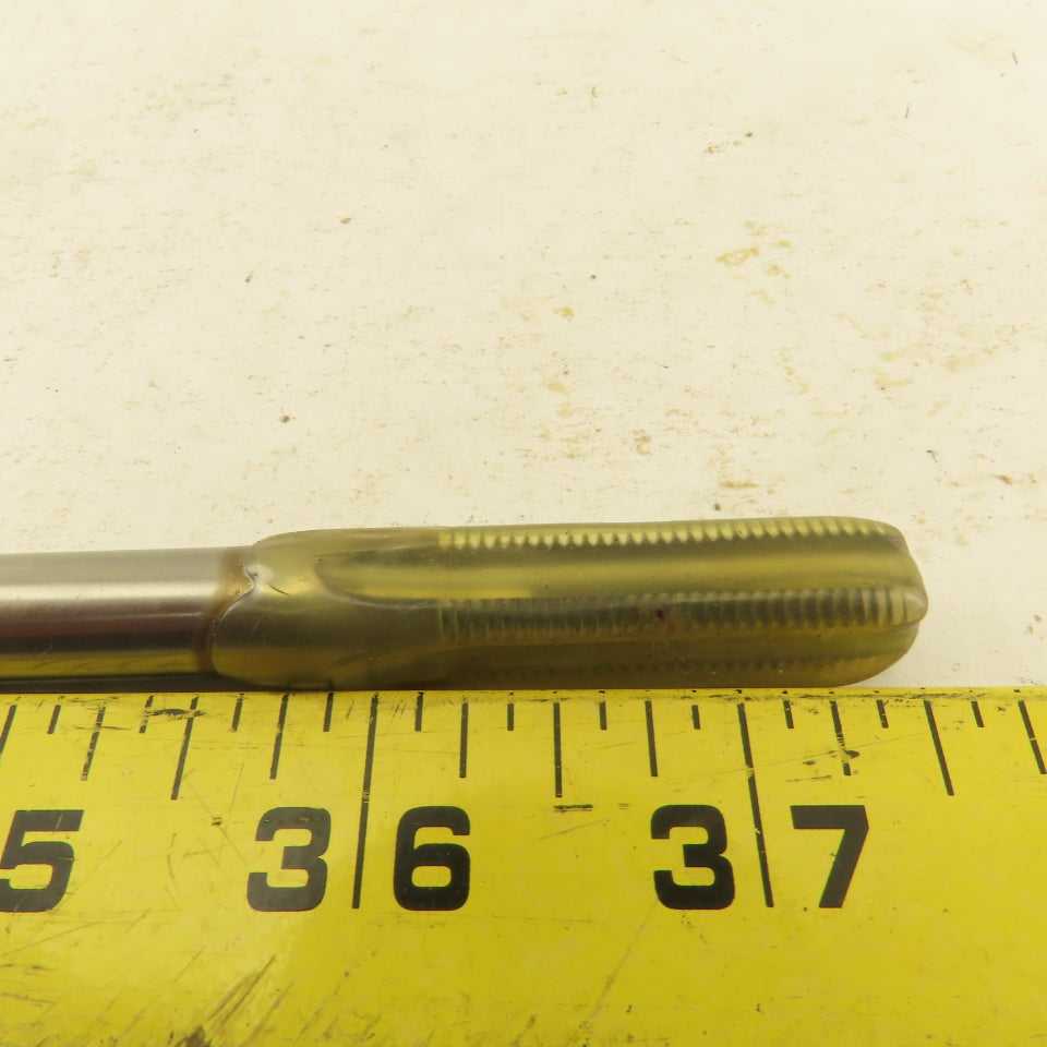 Thread Forms Inc. 3/8"-24 NF HS +.005G Extra Length Plug Tap 4 Flute 6" Long