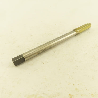 Thread Forms Inc. 3/8"-24 NF HS +.005G Extra Length Plug Tap 4 Flute 6" Long