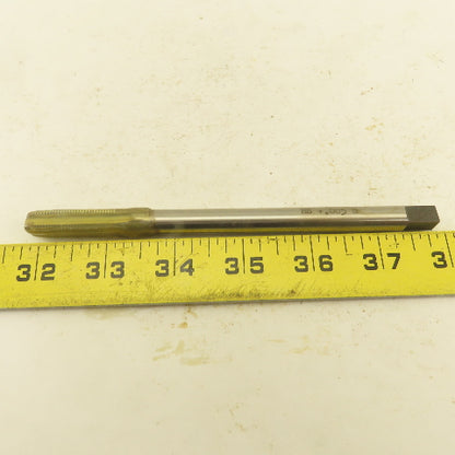 Thread Forms Inc. 3/8"-24 NF HS +.005G Extra Length Plug Tap 4 Flute 6" Long