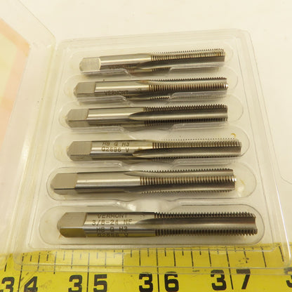 Vermont 3/8"-24 NF GH-3  4 Flute Bottom Tap NOS USA Lot Of 6