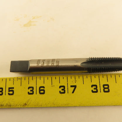 Vermont 1/4" NPTF Pipe Tap 4 Flute Extra Length 3-1/2" Ground Dryseal Lot Of 3