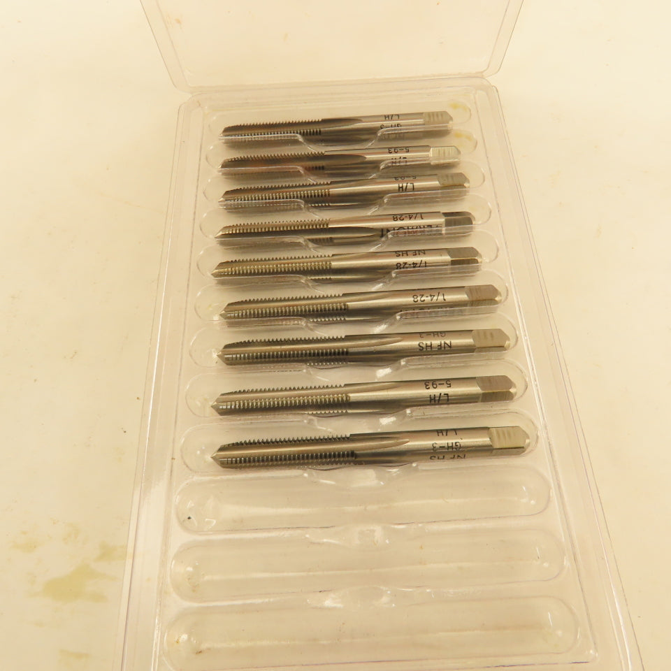 Vermont 1/4"-28 GH-3 Pointed Plug Tap 4 Flute Lot Of 9
