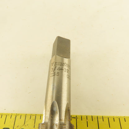 Vermont 3/4"-32 NS GH3 Straight 6 Flute Plug Tap Lot Of 6