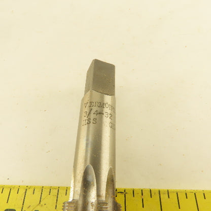 Vermont 3/4"-32 NS GH3 Straight 6 Flute Plug Tap Lot Of 6