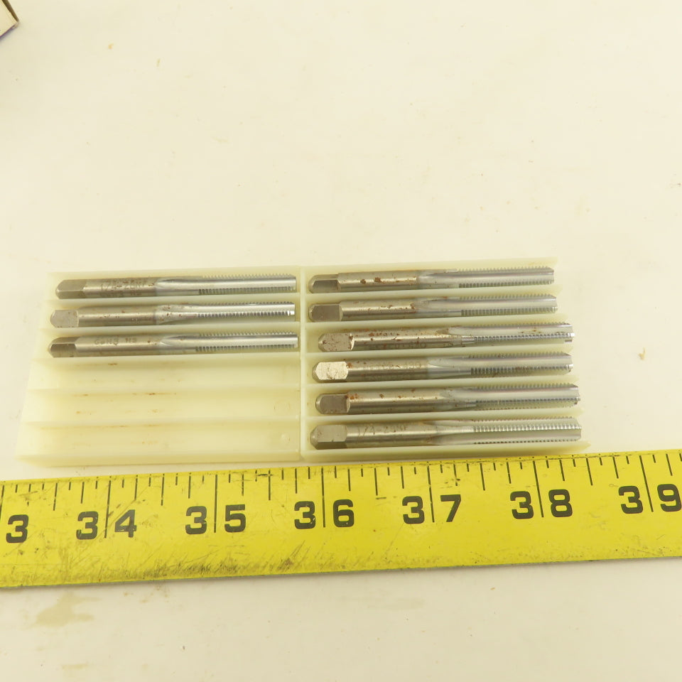 Netco 1/4"-28 NF HS GH3 3 Flute Plug Tap Cromclad Lot Of 7