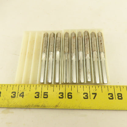Netco 1/4"-28 NF HS GH3 3 Flute Plug Tap Cromclad Lot Of 7