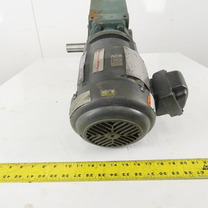 Tigear 2 35Q10L14 10:1 Ratio Speed Reducer Gearmotor US Motors 2Hp 230/460