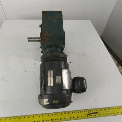 Tigear 2 35Q10L14 10:1 Ratio Speed Reducer Gearmotor US Motors 2Hp 230/460