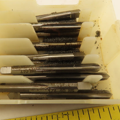 TFI Regal Beloit 1/4"-40 NS GH-2 LEFT Hand 4 Flute Plug Tap Lot Of 9