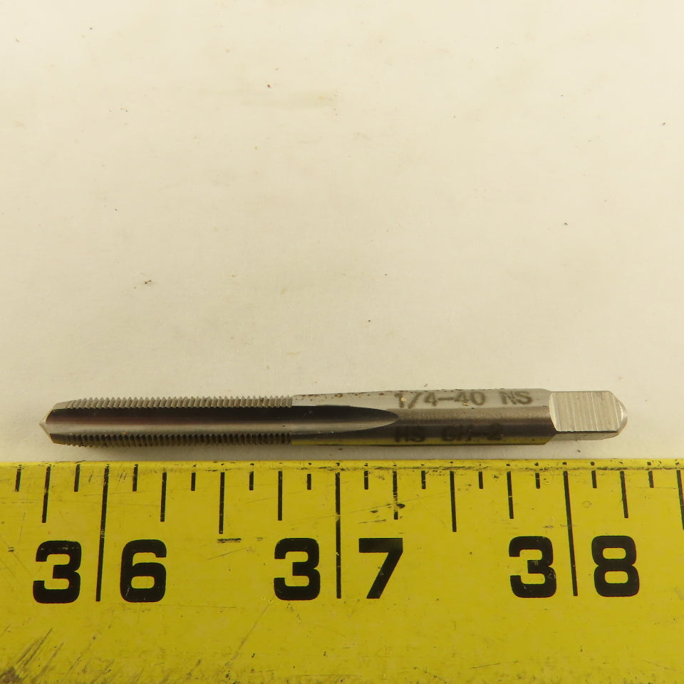 TFI Regal Beloit 1/4"-40 NS GH-2 LEFT Hand 4 Flute Plug Tap Lot Of 9