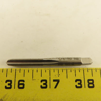TFI Regal Beloit 1/4"-40 NS GH-2 LEFT Hand 4 Flute Plug Tap Lot Of 9