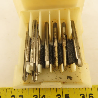 TFI Regal Beloit 1/4"-40 NS GH-2 LEFT Hand 4 Flute Plug Tap Lot Of 9