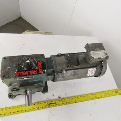 Dodge Tigear 10:1 Ratio Speed Reducer Gearmotor Baldor 2Hp 230/460