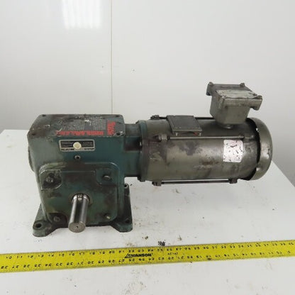 Dodge Tigear 10:1 Ratio Speed Reducer Gearmotor Baldor 2Hp 230/460