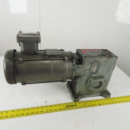 Dodge Tigear 10:1 Ratio Speed Reducer Gearmotor Baldor 2Hp 230/460