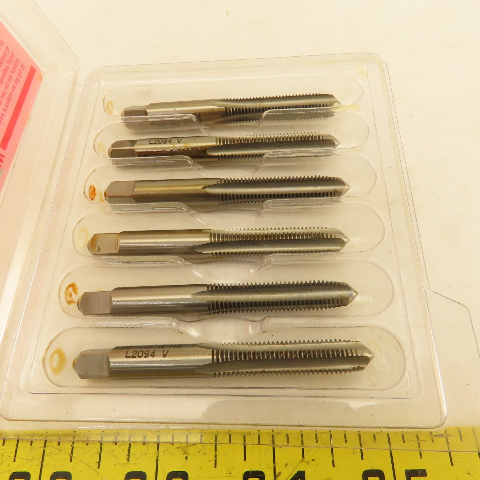 Vermont 5/16"-24 GH-3 HS Plug Tap 4 Flute Pointed Lot Of 6