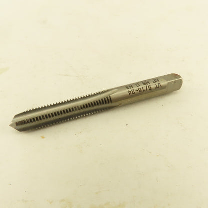 Vermont 5/16"-24 GH-3 HS Plug Tap 4 Flute Pointed Lot Of 6