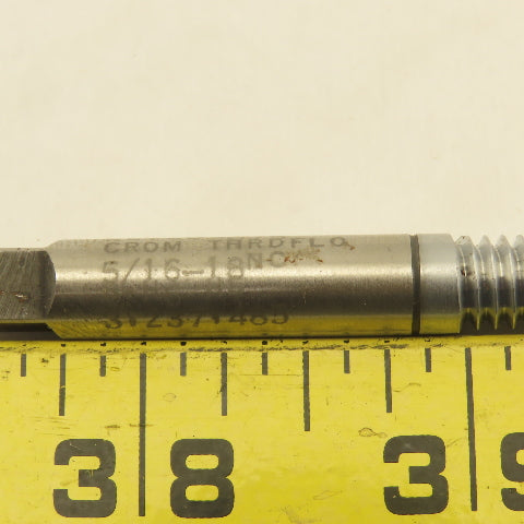 Netco 5/16"-18 NC HS B-H6 H5 Thread Form Fluteless Roll Tap Cromclad Lot Of 9