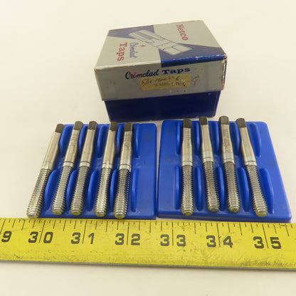 Netco 5/16"-18 NC HS B-H6 H5 Thread Form Fluteless Roll Tap Cromclad Lot Of 9