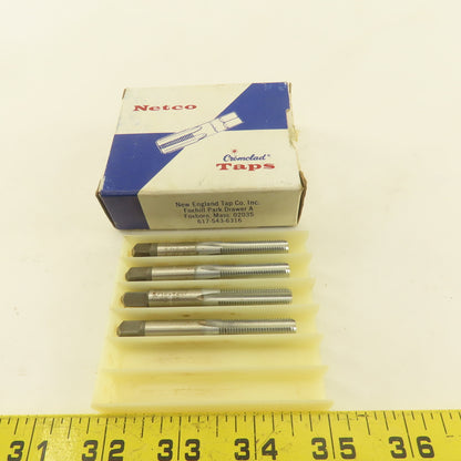 Netco 5/16"-24 NF HS GH-3 Bottom Tap 4 Flute Cromclad Lot Of 4