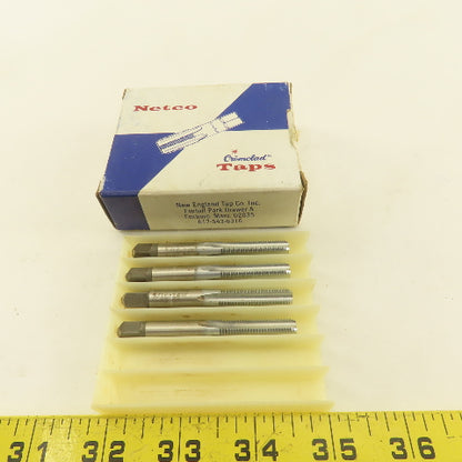 Netco 5/16"-24 NF HS GH-3 Bottom Tap 4 Flute Cromclad Lot Of 4