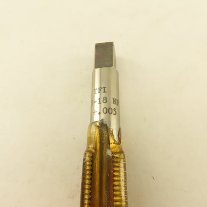 TFI 5/8"-18 NF HS (+.005) Straight 4 Flute Plug Tap Lot Of 2