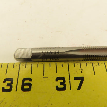 Vermont 5/16"-24 GH3 Pointed Plug Tap 3 Flute NOS USA Lot Of 8