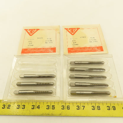Vermont 5/16"-24 GH3 Pointed Plug Tap 3 Flute NOS USA Lot Of 8
