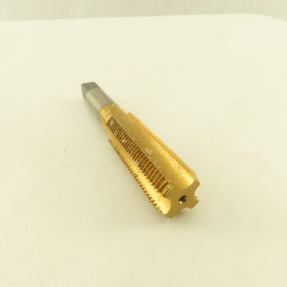 Vermont Vertanium 9/16"-18  GH-3 Bottom Tap 4 Flute TiN Coated Lot Of 3