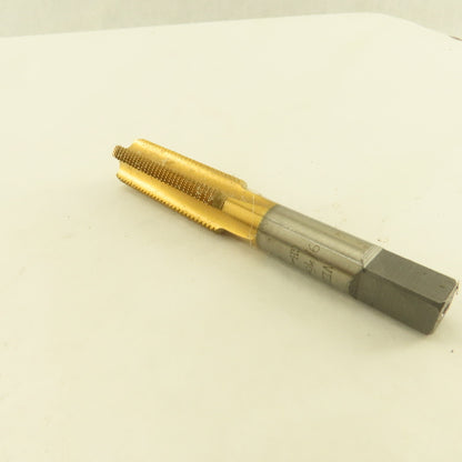 Vermont Vertanium 9/16"-18  GH-3 Bottom Tap 4 Flute TiN Coated Lot Of 3