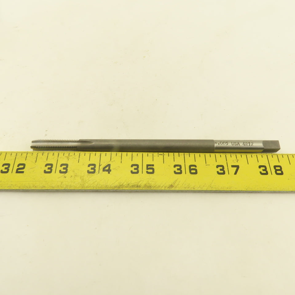 North American 5/16"-24 NF HSG +.005 Plug Tap 4 Flute Extra Length 6" OAL